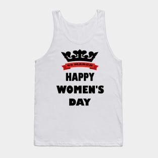 Happy Women's day Tank Top
